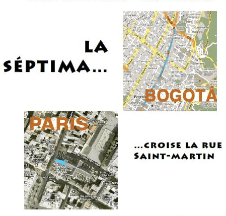 la Septima croise la rue Saint-Martin